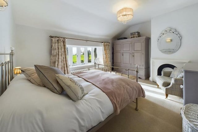 One of the stunning double bedrooms in the house.