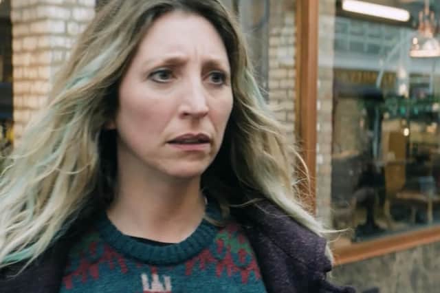 Daisy Haggard in the trailer for Boat Story. Picture: BBC