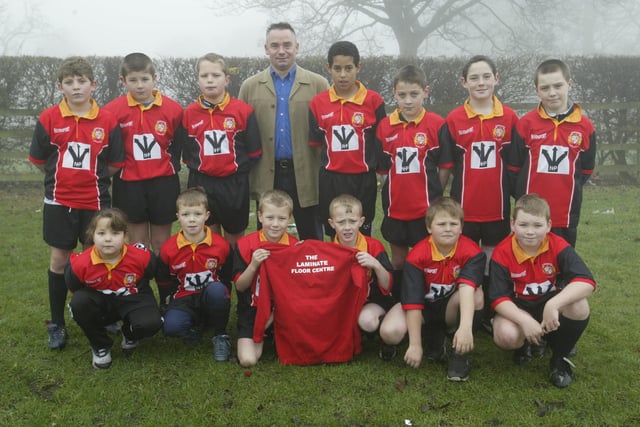 Ovenden under 11 rugby league team in 2010. Back from left, Jack Collins, Shaun Ambler, Conor Geraghty, Reese Richards, Daniel Russell, Josef Wardle and Liam Hogan.