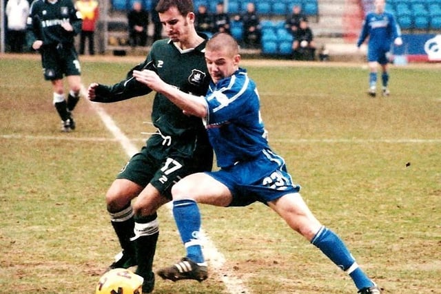 Peter Wright, Town v Plymouth, February 16, 2002