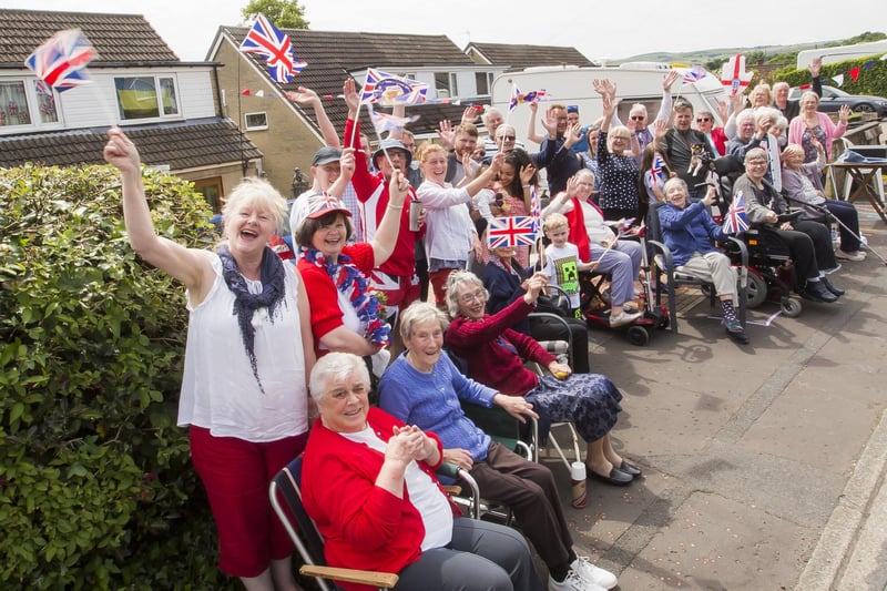 Platinum Jubilee Street party at Pye Nest in 2022