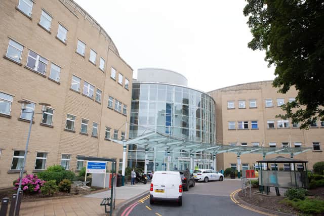 Calderdale Royal Hospital has issued an update for visitors. Picture: Bruce Fitzgerald