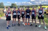 Stainland Lions' runners at the Norland 10k.
