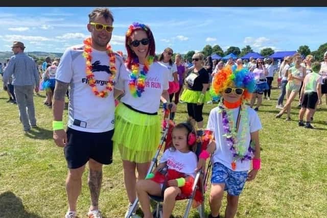Kylie Lang and her family