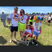 Kylie Lang and her family