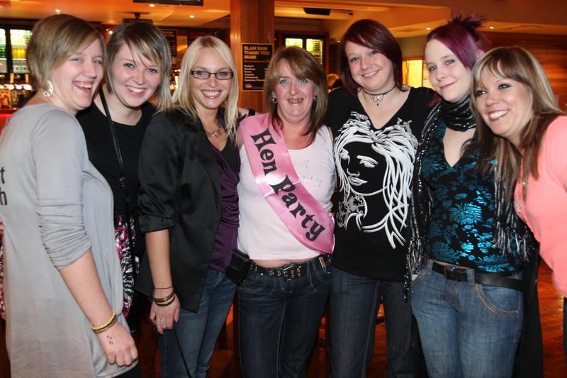 Lindsay, Sarah, Kelly, Sharon, Kellie, Carrie and Linsey