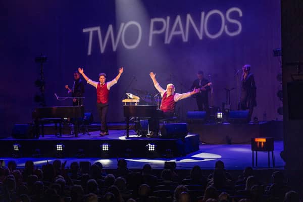 Two Pianos are David Barton and Al Kilvo and they are at Halifax Playhouse in September