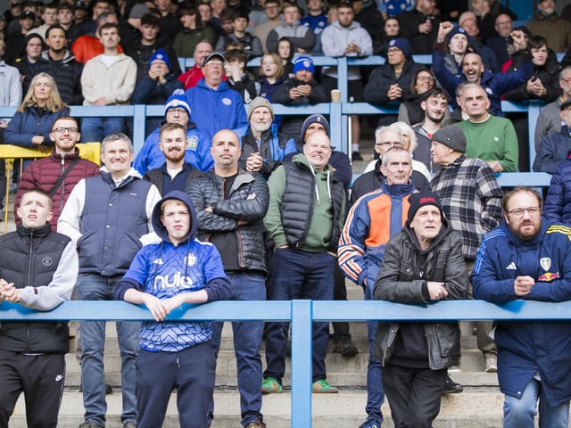 FC Halifax Town v South Shields, FA Cup fourth qualifying round at The Shay