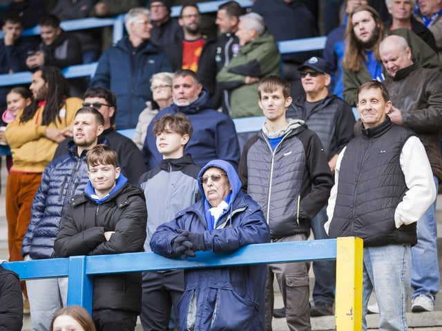 FC Halifax Town v South Shields, FA Cup fourth qualifying round at The Shay