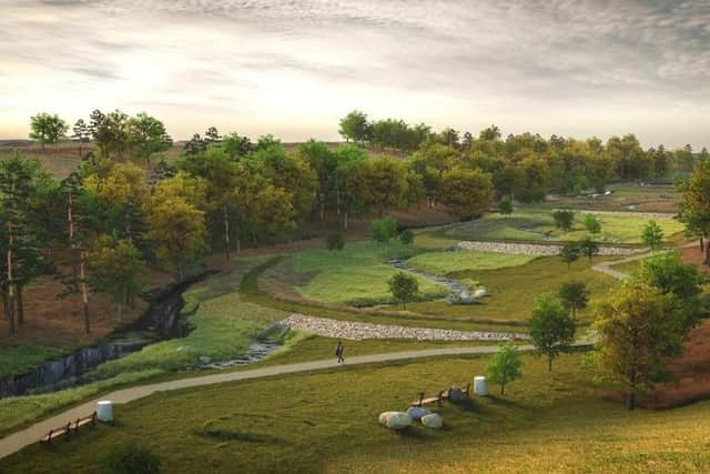 How Whinney Hill Park could look if the plans go ahead