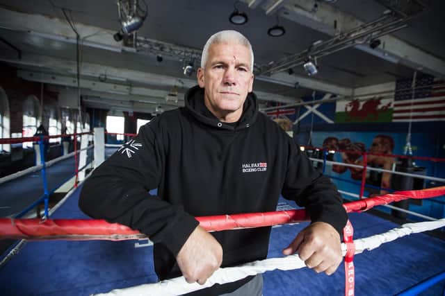 Mick Rowe, owner of Halifax Boxing Club