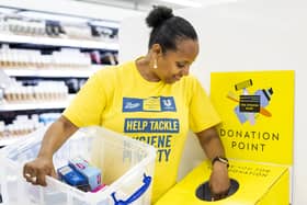 Boots will donate an additional 50,000 hygiene products this month.