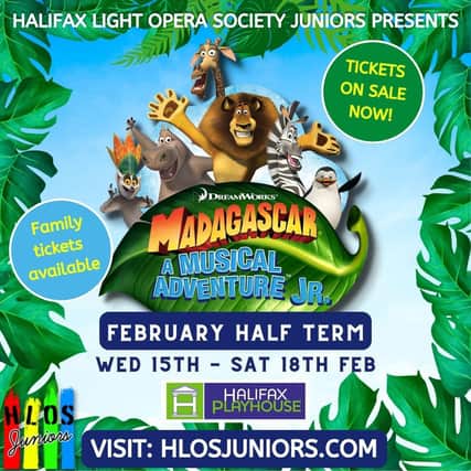 Halifax Light Operatic Society Juniors present Madagascar - a Musical Adventure JR at the Playhouse