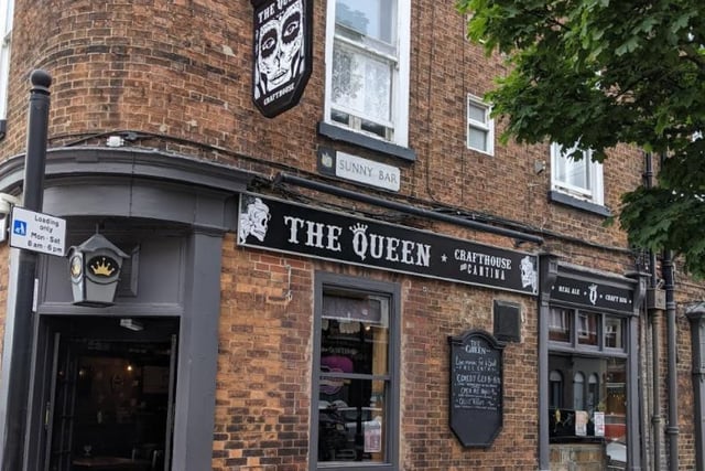 The Queen Crafthouse, 1 Sunny Bar, Doncaster DN1 1LY. Rating: 4.6 out of 5 (based on 283 Google Reviews). "Amazing atmosphere. Wonderful staff and excellent bar manager."