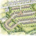 The proposed development in Greetland