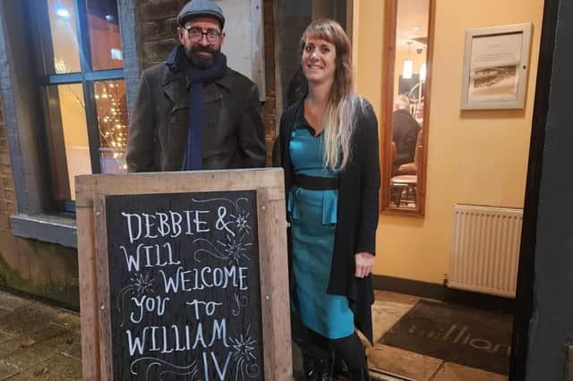 Will Parry and Debbie Wardell are the new managers at the William IV in Sowerby Bridge