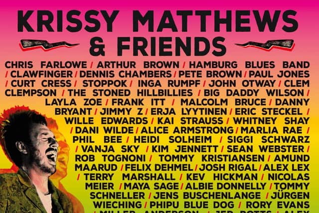 'Krissy Matthews &amp; Friends' album cover