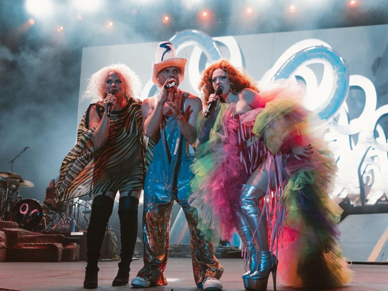 Scissor Sisters on stage in Halifax