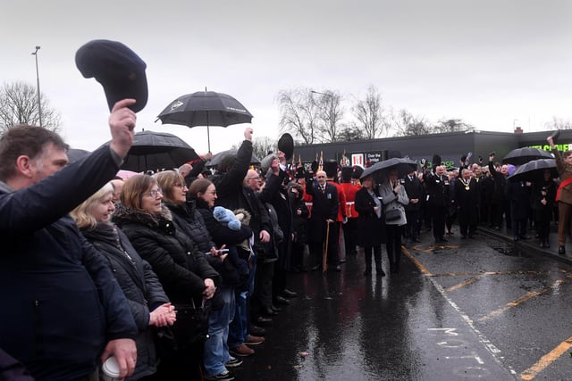 A memorial service to mark the 50th anniversary of the M62 coach bombing took place at Hartshead Moor Service Station on Sunday.