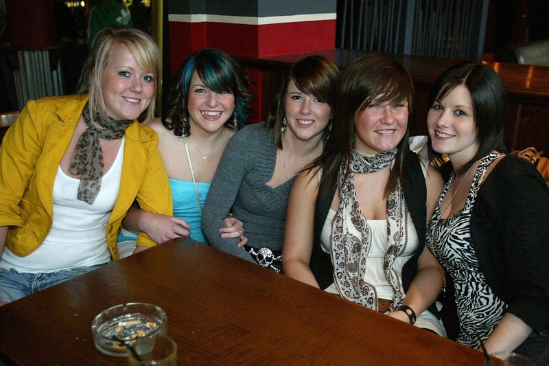 Laura, Jess, Charlotte, Claire and Chelsey
