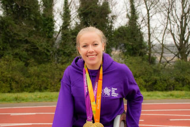 Halifax Paralympian Hannah Cockroft is backing a campaign by Forget Me Not Children’s Hospice.