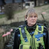 Sarah Lancashire during filming for series two. Picture: BBC/Red Productions/Ben Blackall
