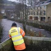 A flood alert is in place for the River Calder from Todmorden to Brighouse