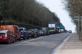 Traffic in Calderdale.
