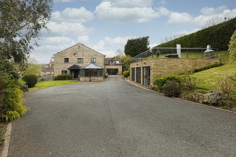 This six bedroom detached home is on the market for £1,250,000 with Martin Thornton Platinum