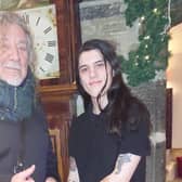 Robert Plant was at Holdsworth House Hotel and Restaurant
