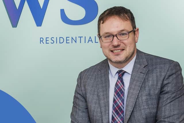 WS Residential director, Ben Waites (pictured), intends to expand the estate agency throughout West Yorkshire. Picture: Tim Baker
