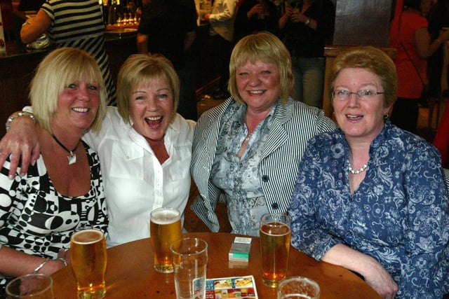 Karen, Margaret, Linda and Celia.