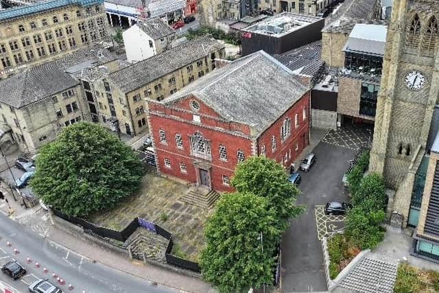 Square Chapel Arts Venue is for sale
