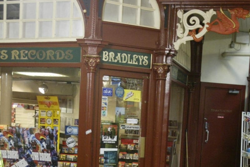 A number of readers said that they miss Bradley's Records from the high street. The shop was located at the bottom of Halifax Borough Market.