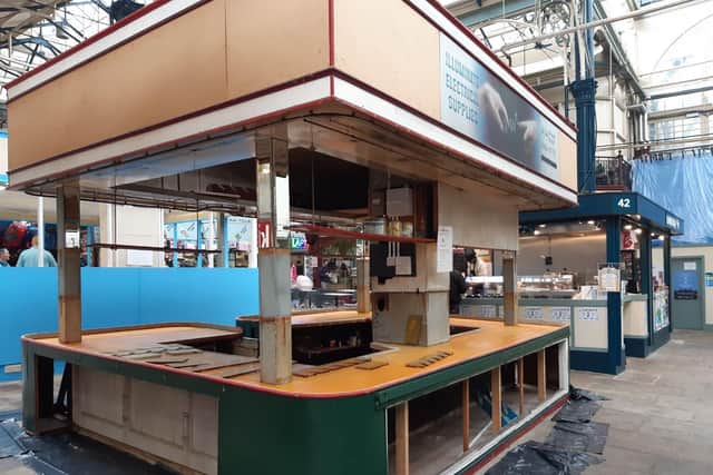 One of the Halifax Borough Market stalls which is soon to house a new trader