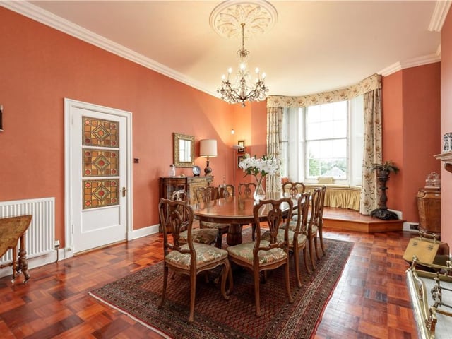 Bedroom 2 (currently used as a dining room).