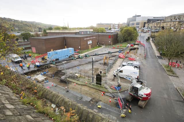 The new replacement leisure centre development and swimming pool project at North Bridge, Halifax, has been put 'on hold'.