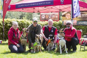 Calder Valley Search and Rescue at last year's event.
