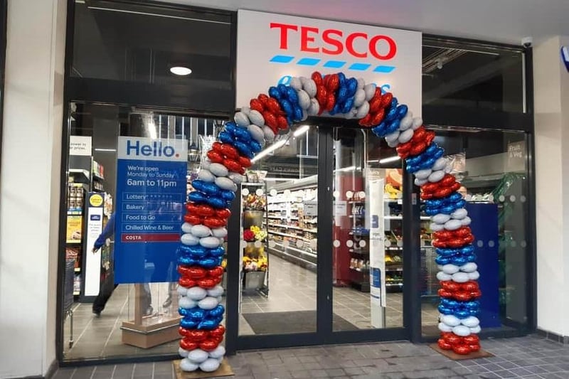 The new Tesco Express opened on Southgate in Halifax town centre in January