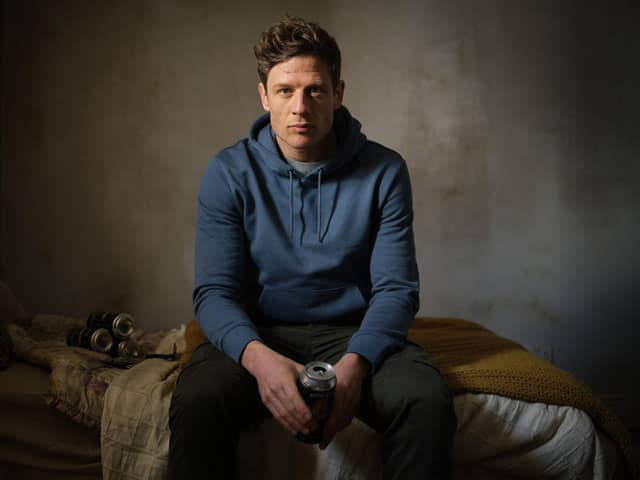 James Norton as Tommy Lee Royce in Happy Valley which has helped increase visitor numbers to Calderdale. Picture: BBC/Lookout Point/Matt Squire