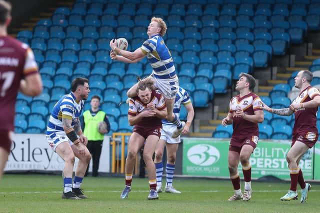 Halifax Panthers produced a great comeback to beat Batley Bulldogs 20-16 at The Shay on Sunday.