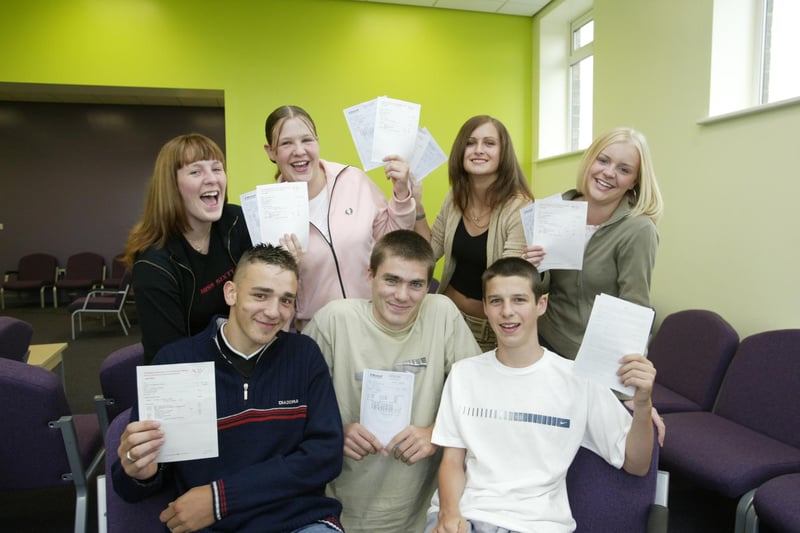 A group of GCSE students at the Ridings school, Ovenden.