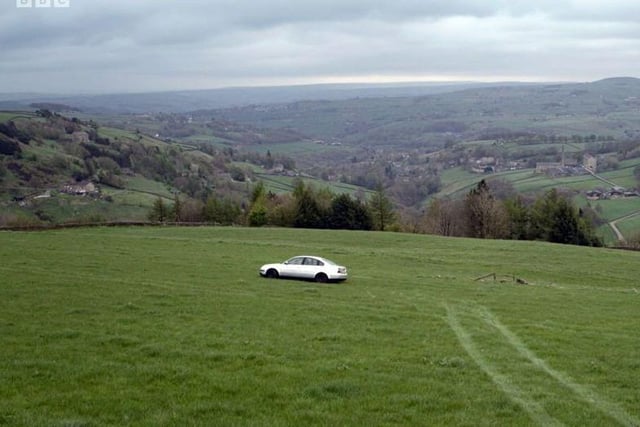 THAT dramatic car scene between Tommy Lee Royce and the Knezevic's gang ended in the rolling fields above Luddenden, near Halifax.