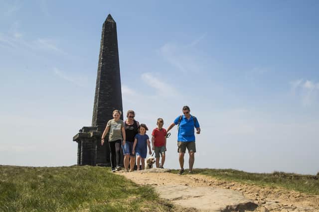 Stoodley Pike is one of the walks during the South Pennines Walk and Ride Festival