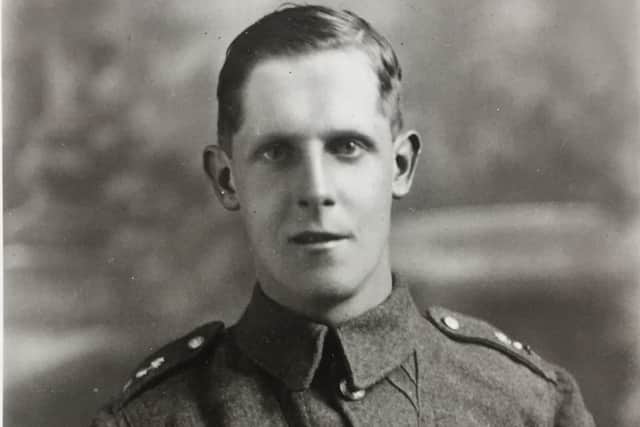 Frank Nichol, one of the servicemen included in the book Fallen Sons of Todmorden
