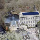 New Solar Array Installed by Eclipse Energy at Gibson Mill, Hardcastle Crags in Hebden Bridge.