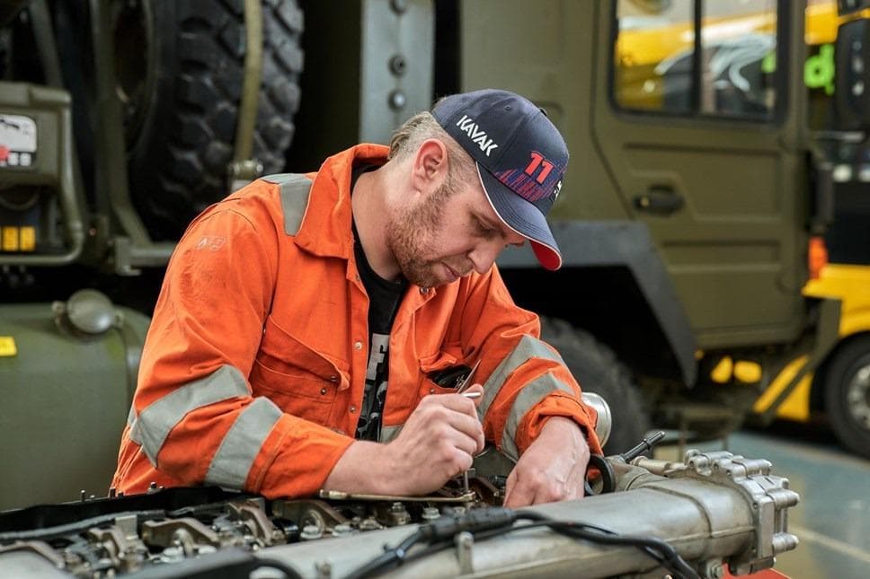 Bus Engineer Background Halifax First Bus engineer motors to success at national transport awards
