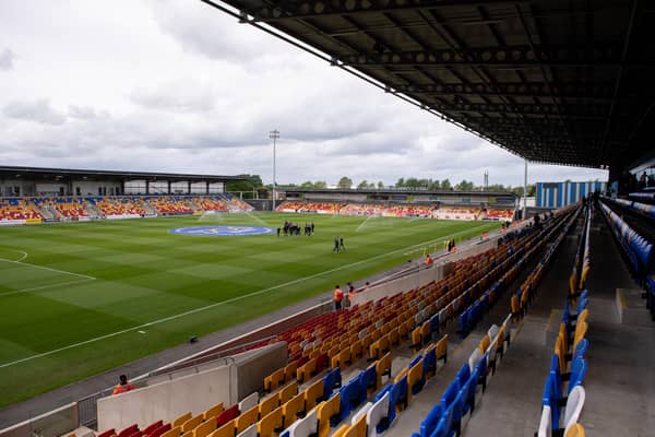 YORK, ENGLAND - MAY 21: a general view inside the stadium ahead of the National League North Play Off Final match between York City and Boston United at LNER Community Stadium on May 21, 2022 in York, England. (Photo by Emma Simpson/Getty Images)