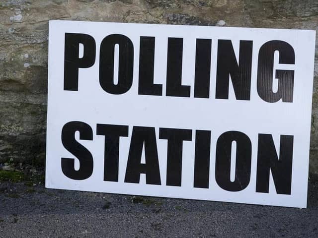 Polling stations will be open from 7am to 10pm on Thursday, May 2.