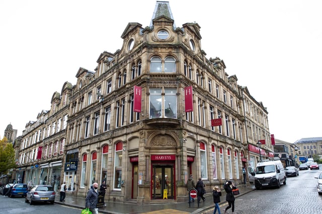 Iconic store and restaurant Harveys of Halifax is on Rawson Street in Halifax town centre